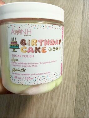 birthday cake - body polish